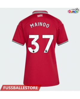 Günstige Manchester United Kobbie Mainoo #37 Heimtrikot Damen 2026-27 Kurzarm